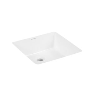 Camden Square Undermount Sink - Angled View