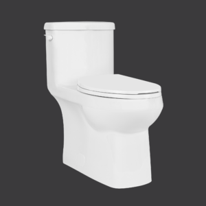 Cila 4710BOXU Unlined Tank Concealed One Piece Toilet Silo Angled