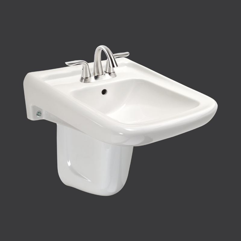Clayton 20" Wall Mount Sink with Shroud Commercial