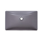 Emery Slate Grey Undermount Sink - Top View