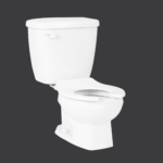 Caledon LINED TANK WITH BOWL 4760BKV Two Piece Kindergarten Toilet Silo Angled