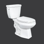 Case Two Piece Toilet Elongated Plus Height Bowl