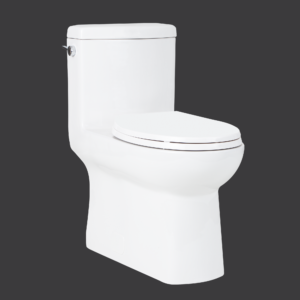 Wilton 4710BSXU Unlined Tank One Piece Toilet Silo Angled