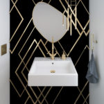 Izobelle - 6610ANX - Wall Mounted Sink Room Scene