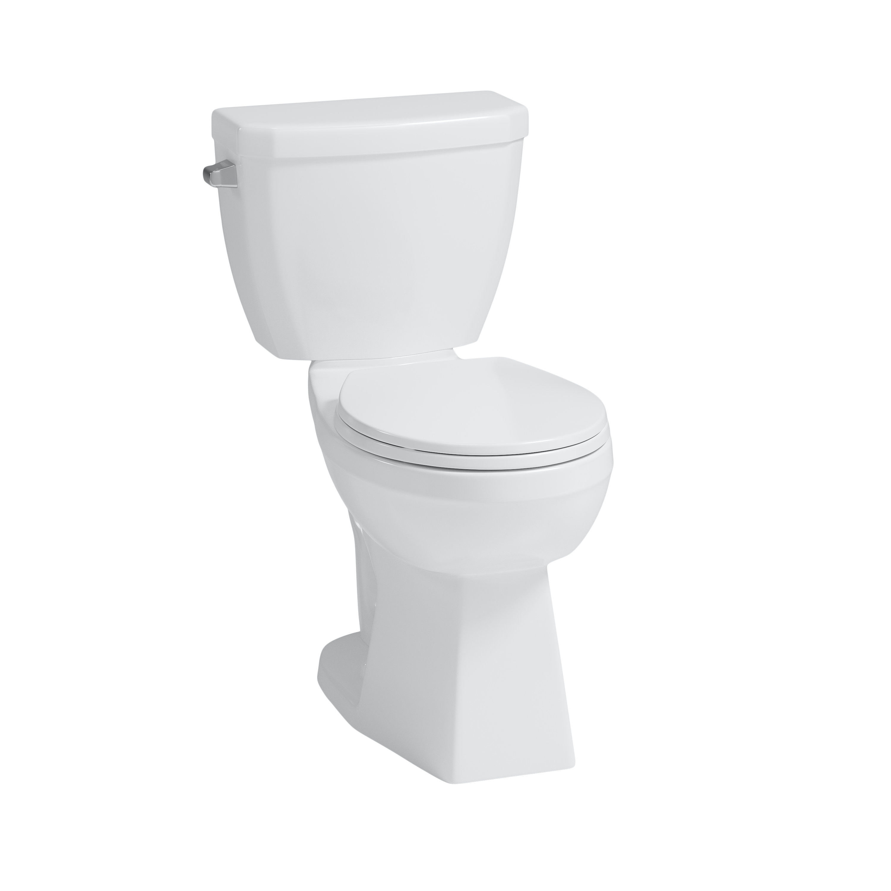 Caven Flush Guard Toilet - 4720FGRVU - Angle View Silo